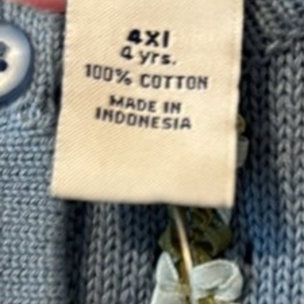 NWT Baby Gap Sweater w flowers 4xl - Picture 11 of 11